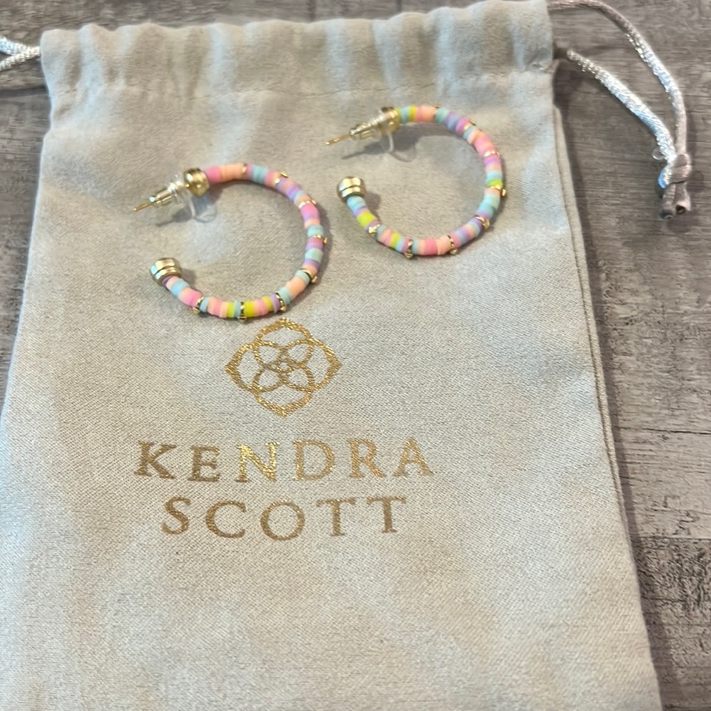 Kendra Scott Pastel Hoops